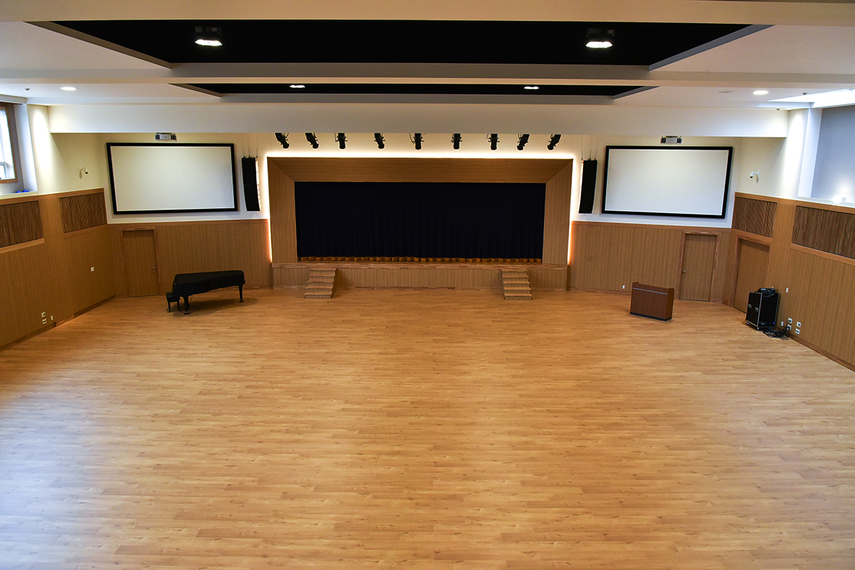 明泉丸山幼稚園様 ペルゴラミネートフロア 建設 資材 株式会社 北洲