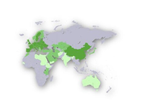 DAWグループ所在地地図